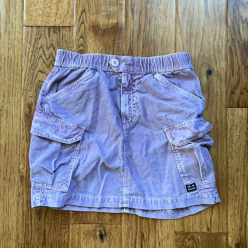 Urban Outfitters/BDQ Lilac Corduroy Skirt
